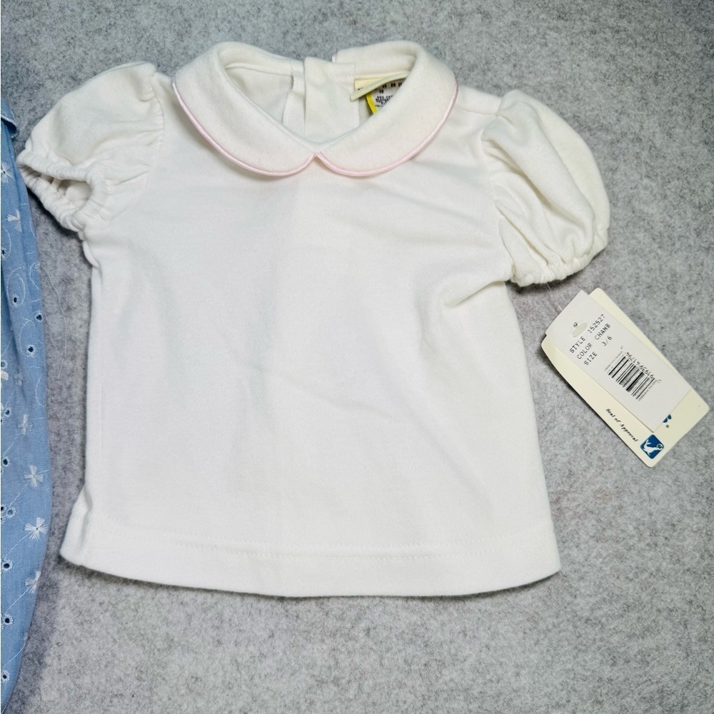 NWT Baby Togs Vintage Overall Set aside 3-6M - Picture 10 of 11
